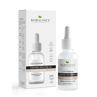 Bio Balance Super Super Serum Caffeine Solution 5 ٪ + EGCG + Hyaluronic Acid 30ml