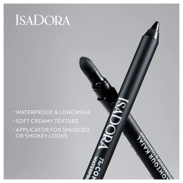 Isadora The Contour Kajal Eyeliner 60 Black Intense