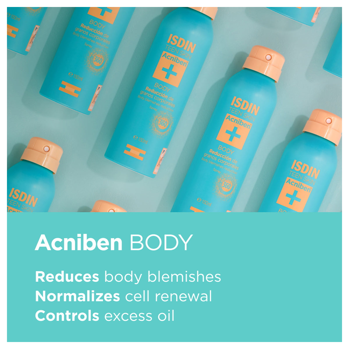 Isdin Oily Skin Acniben (+) Body Spray 150ml