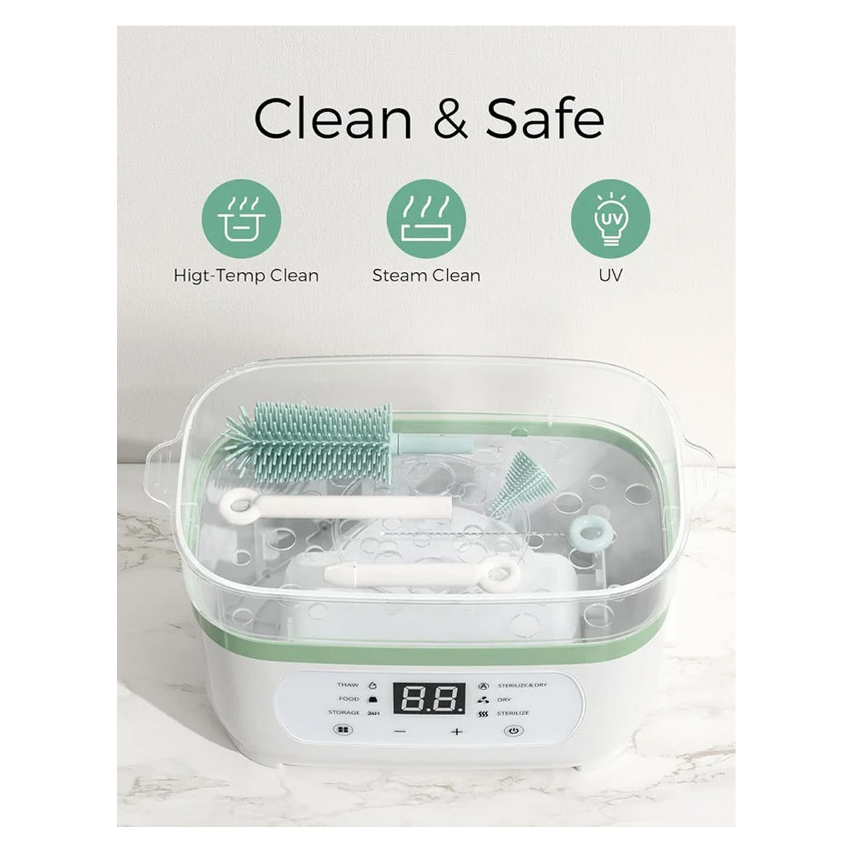 Momcozy 7 in 1 Bottle Brush Set