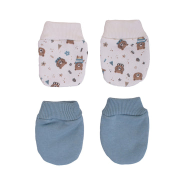 Junior Mr Fluff Printed Gloves 2 PCS