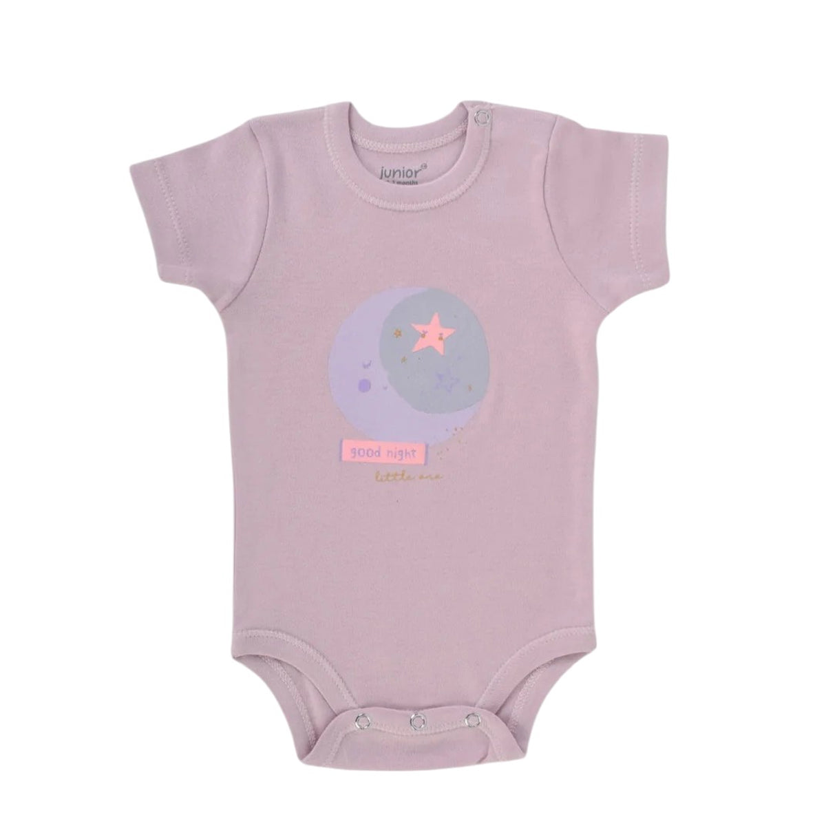 Junior Bodysuit Short Sleeve Stars