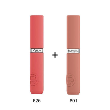 Loreal Paris Matte Resistance Liquid Lipstick Nude Shades Twin Pack