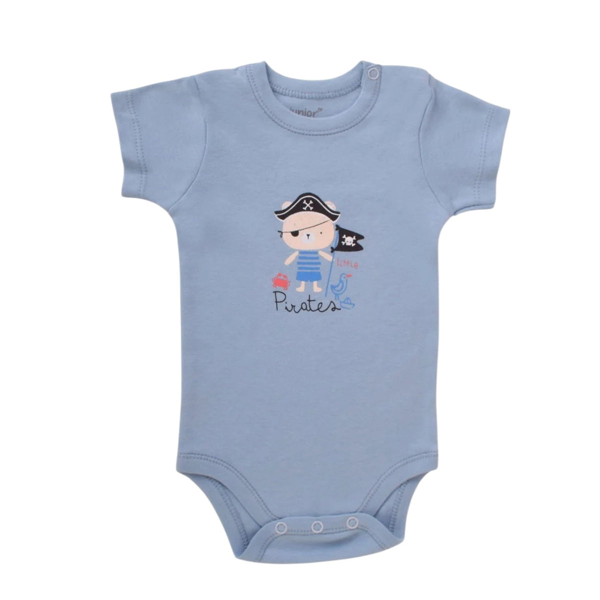 Junior Bodysuit Short Sleeve All Aboard