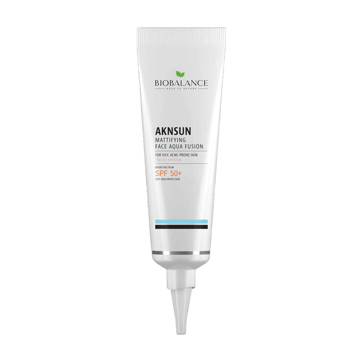 Bio Balance AKNSUN ملون متوسطة MATTIFE AQUA FUSING DRY TOUCH 50+SPF 40ML