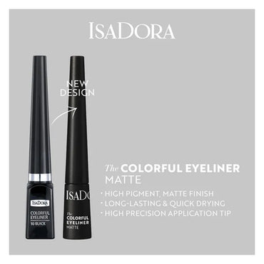 Isadora The Colorful Eyeliner - 10 Black
