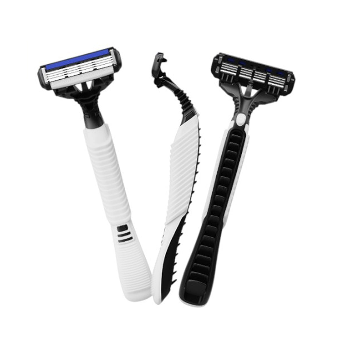 Dorco Pace 4 Disposable Razors For Men With Quad Stainless Steel Blades 3+1