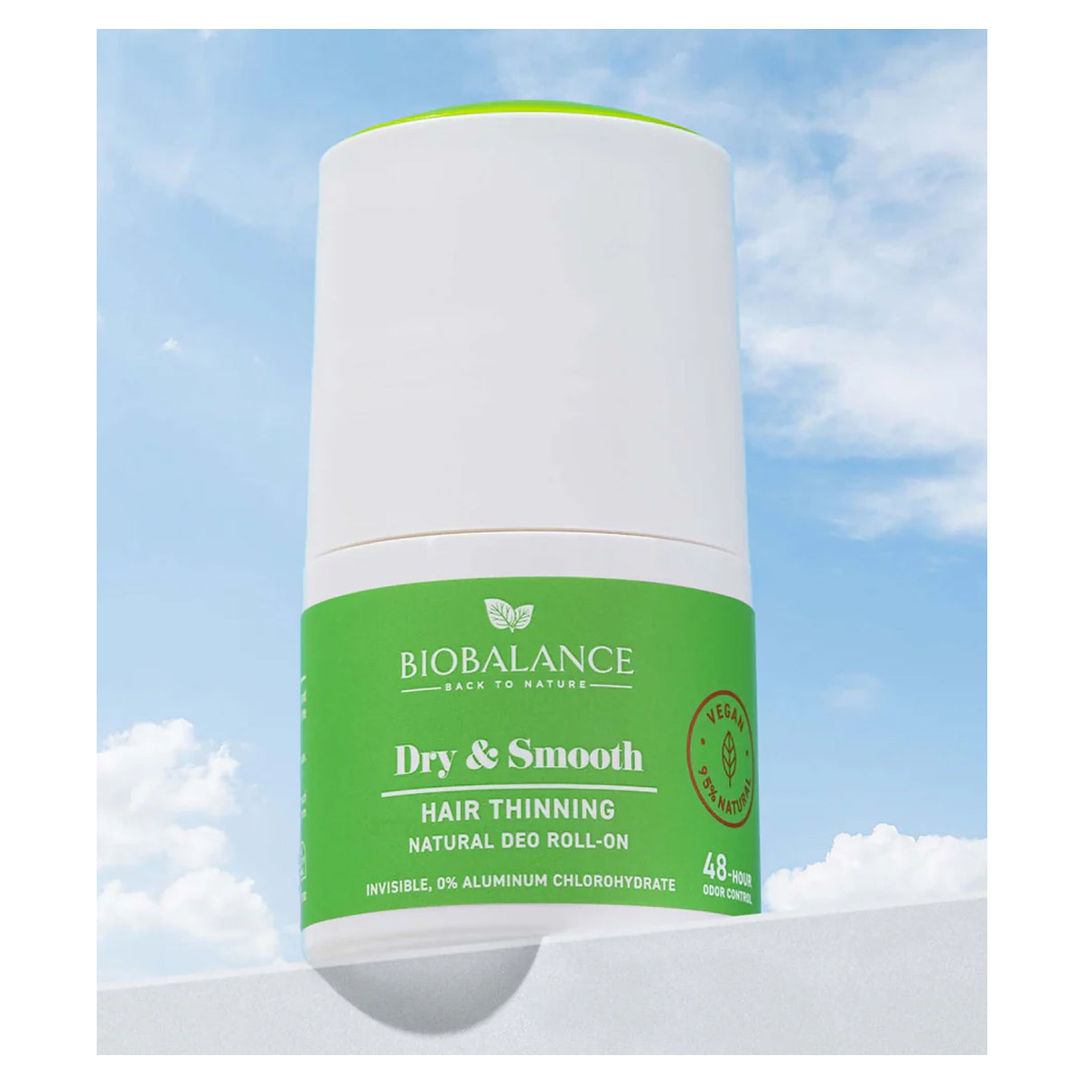 Bio Balance Dry & Smooth Hair Thinning Natural Deodorant Roll-On 50ml