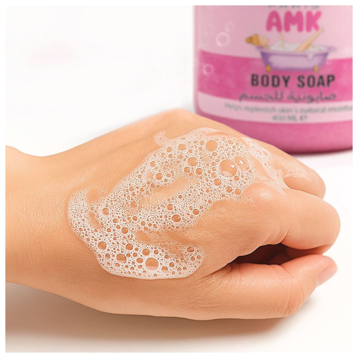 AMK Lady Baby Powder Soap 400ml