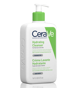 Cerave Hydrating Cleanser for Normal to Dry Skin with Hyaluronic Acid 473Ml