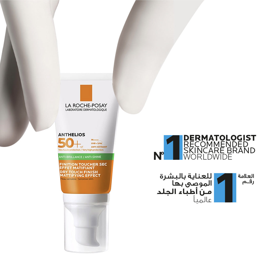 La Roche-Posay Anthelios XL Dry Touch Anti Shine Sunscreen SPF50+ for Oily Skin Gel-Cream 50ml