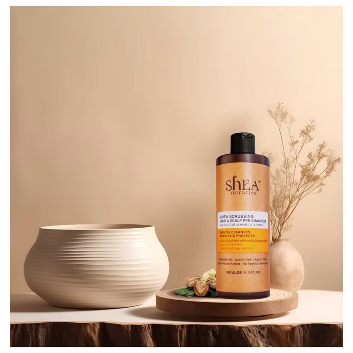 Shea Miracles تنظيف الشعر وفروة الرأس قبل الشامبو 300 مل
