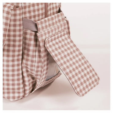 Pasito A Pasito Maternity Backpack I Love Vichy - Pink