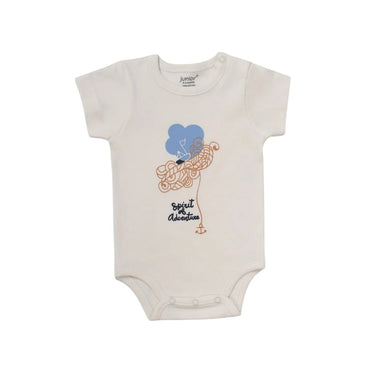 Junior Bodysuit Short Sleeve Sea Waves 0-3m