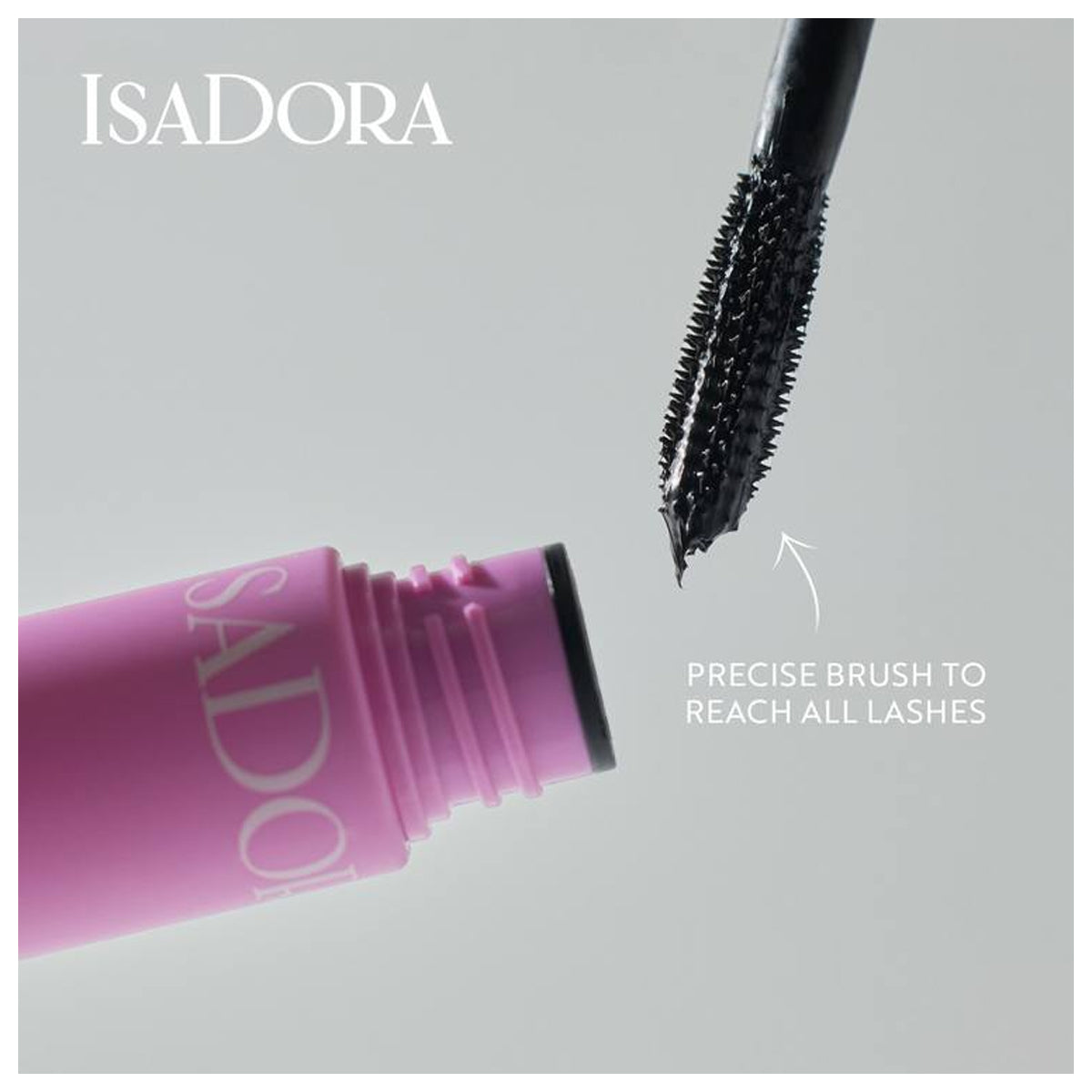 ISADORA بطول 10 ثوانٍ عالي التأثير ورفع الماسكارا 01 أسود