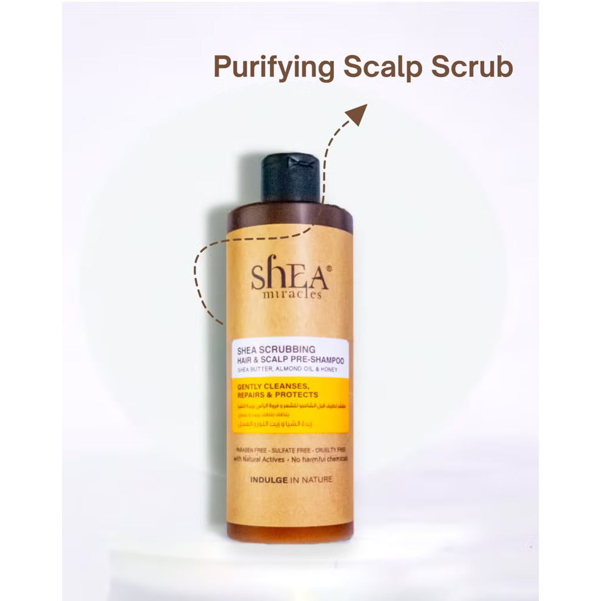 Shea Miracles تنظيف الشعر وفروة الرأس قبل الشامبو 300 مل