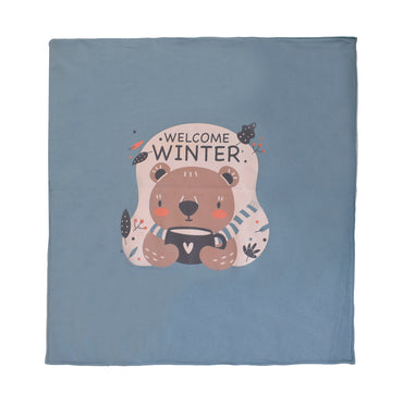 Junior Mr Fluff Printed Blanket
