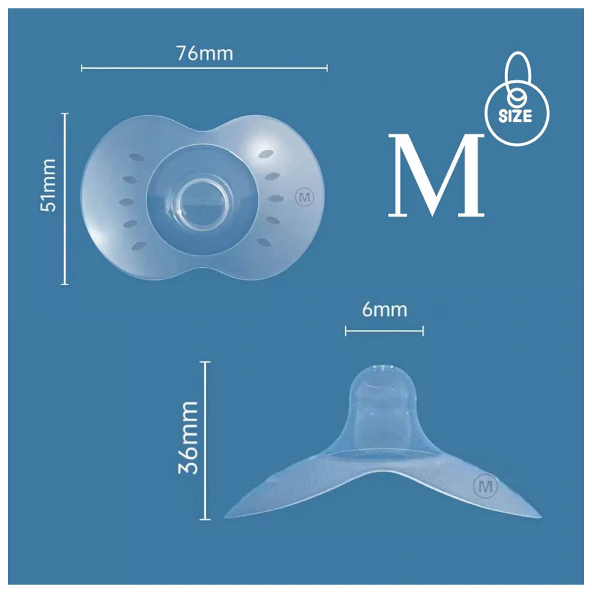 Ababy Silicone Nipple Shield - Medium