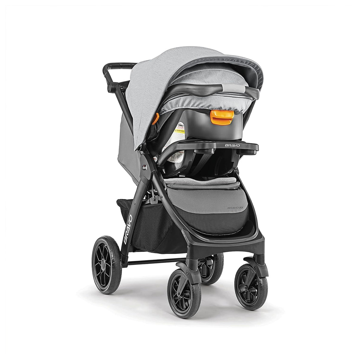 Chicco Bravo LE Trio Travel System Driftwood US