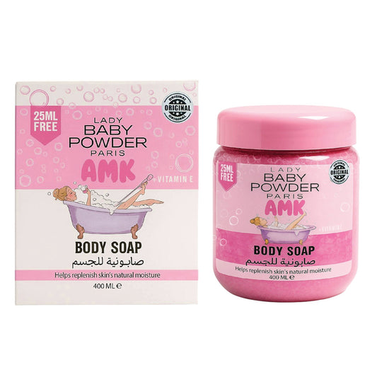 AMK Lady Baby Powder Body Soap 400ml