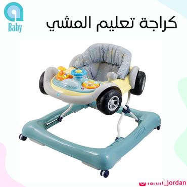 مشاية أطفال موسيقية على شكل سيارة من Ababy