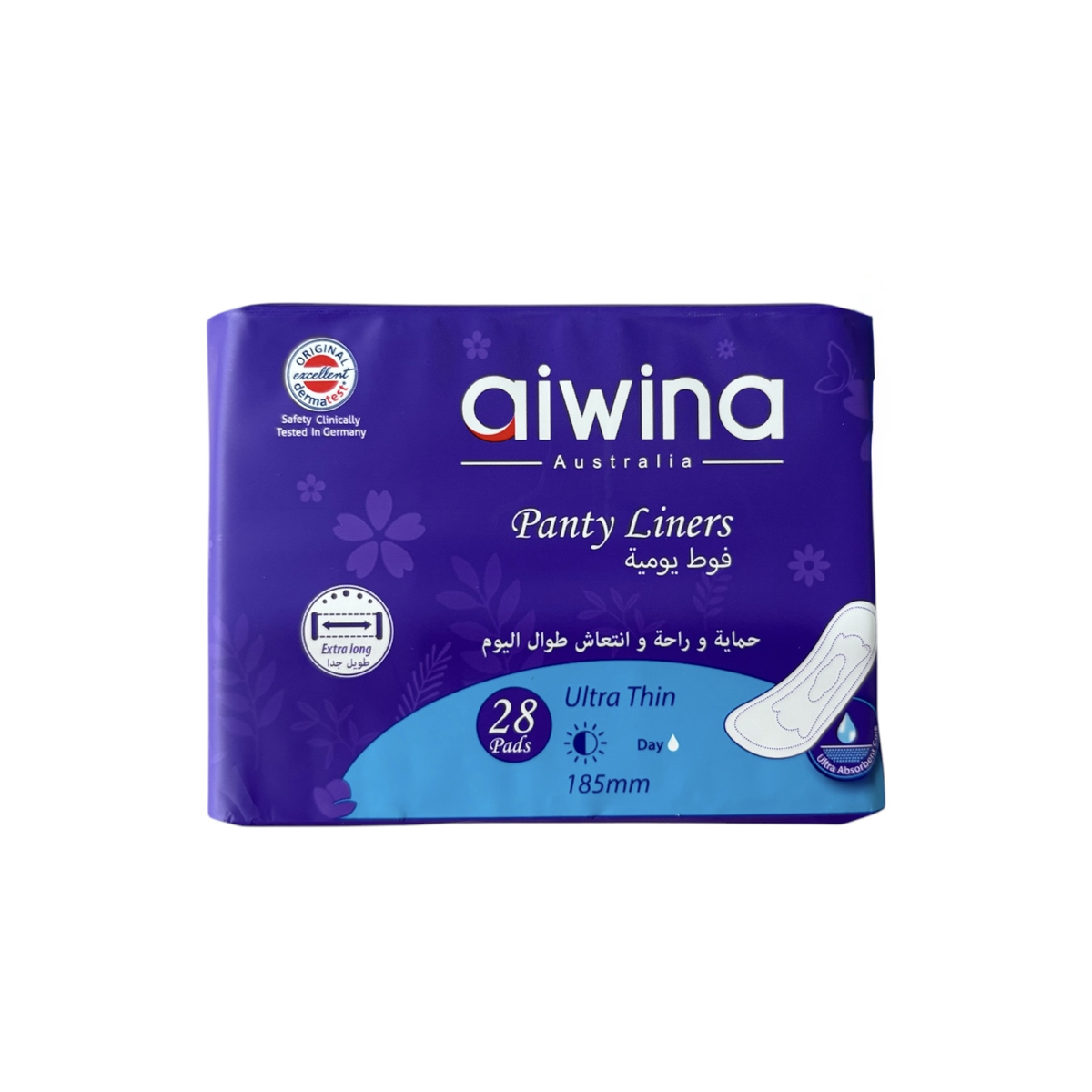 Aiwina Pads Panty Liners Extra Long (28pcs) 185mm