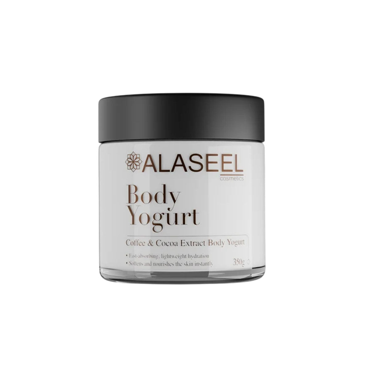 AlAseel Coffee & Cocoa Body Yogurt 350g
