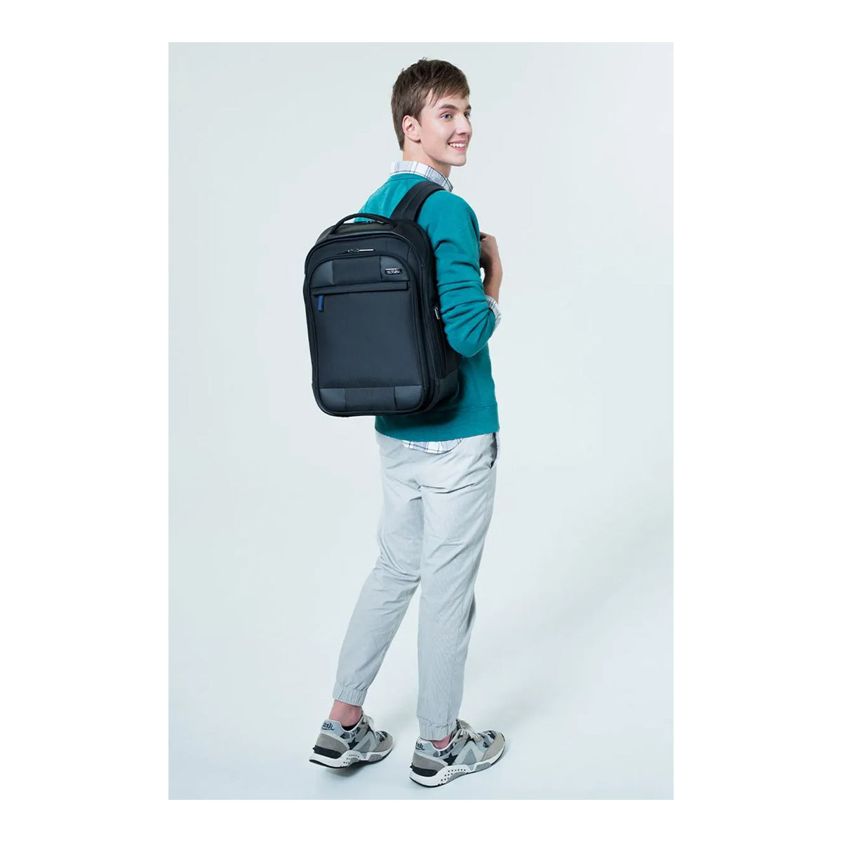 American Tourister Merit Backpack 1 AS BLACK/BLUE