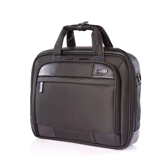 American Tourister Merit Laptop Briefcase Black/Blue