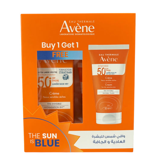 Avene Cream 50 SPF Sunscreen 50ml Offer Buy 1 get 1 free