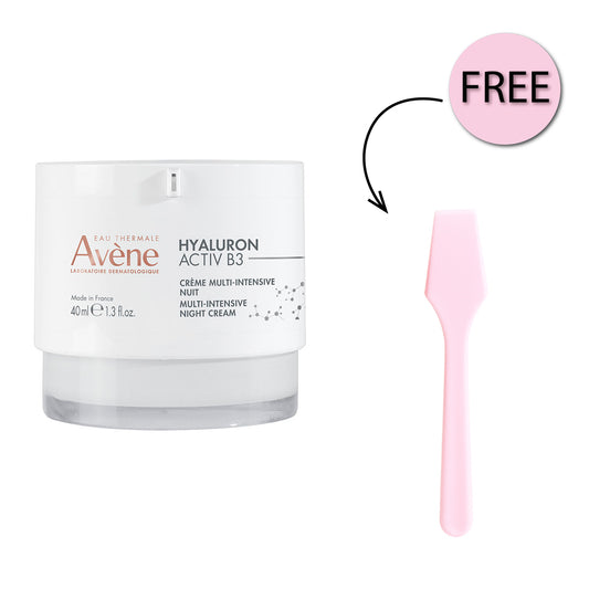 Avene Hyaluron Activ B3 Multi-Intensive Night Cream 40ml + Free Spatula