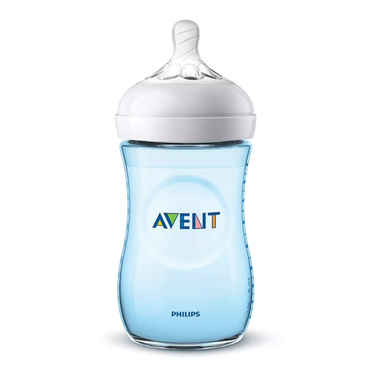 Avent Natural Baby Bottle 260ml - Blue