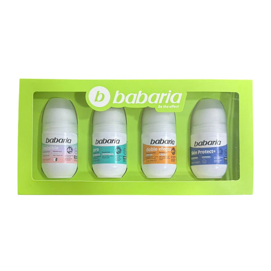 Babaria Deodorant 50ml X 4 Pcs Kit