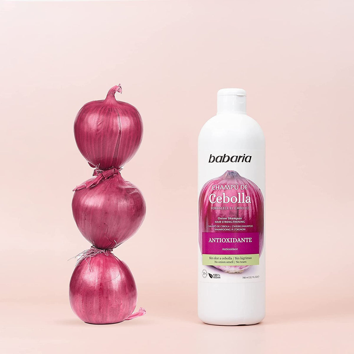 Babaria Onion Antioxidant Shampoo 700ml Beauty Box