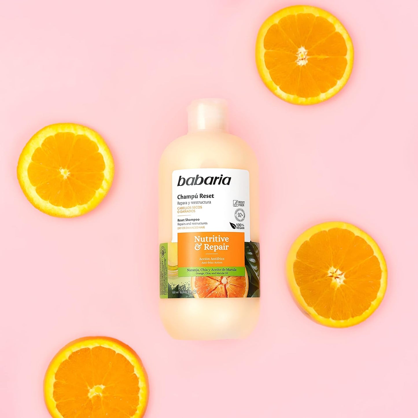 شامبو باباريا ريسيت المغذي والمصلح 500 مل