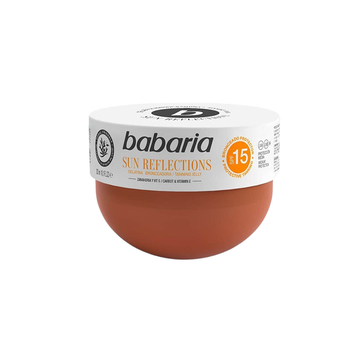 Babaria Sun Reflections Carrot Tanning Jelly Spf 15 300ml