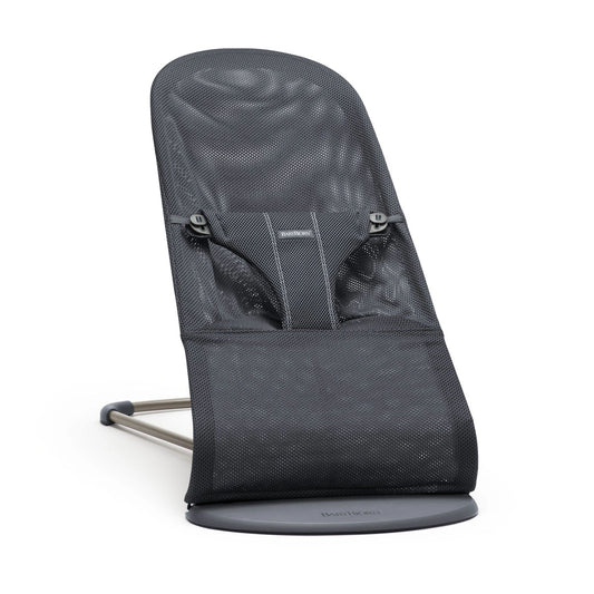 BabyBjorn Bouncer Bliss Anthracite, Mesh - Black