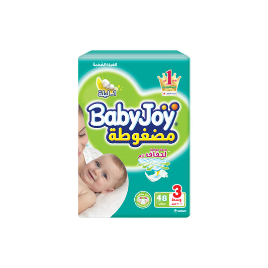 Baby Joy (Diapers Medium Size 3, 6-12 Kg, 48 Piece)
