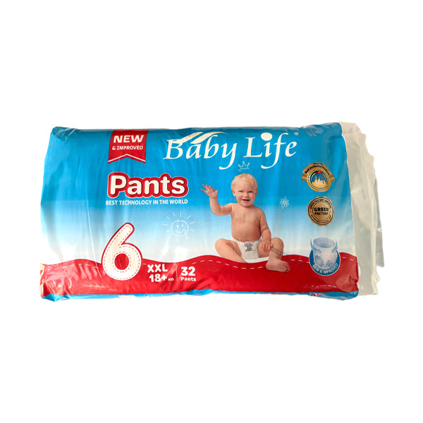 Baby Life (Size 6, +18 Kg, 32 Pants)