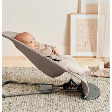 Babybjorn Bouncer Bliss, Woven - Sand Grey