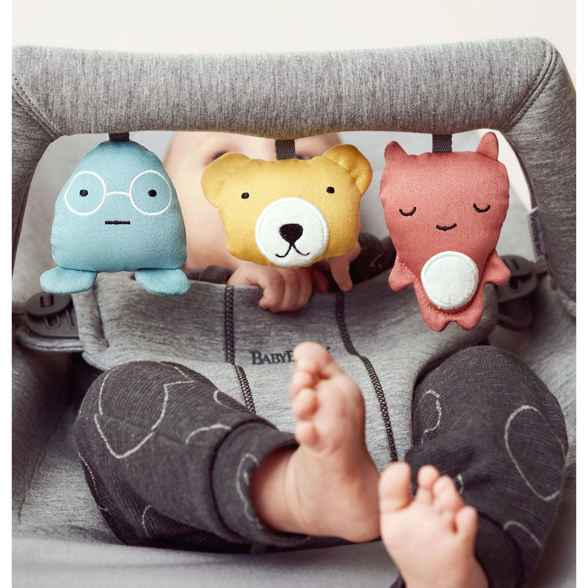 Babybjorn Toy for Bouncer - Soft Friends