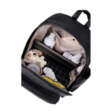 حقيبة الأم فابيانا من بيبيز باللون الأسود