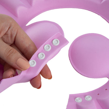 قبعة استحمام بيبي جيم باللون الوردي