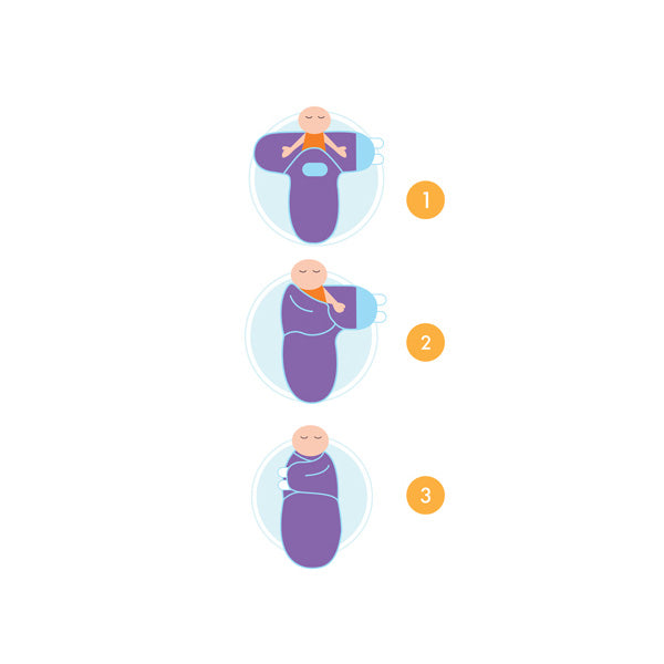 قماط بيبي جيم القطني باللون البيج