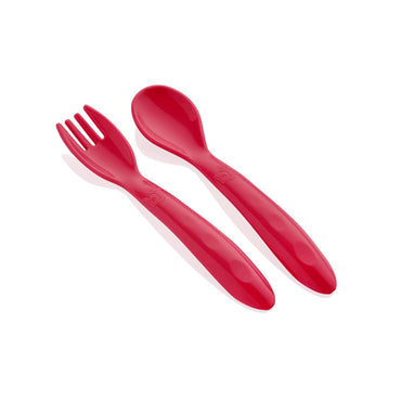 طقم ملعقة وشوكة للأطفال من بيبي جيم