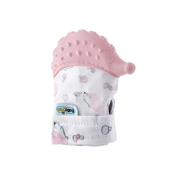 قفازات التسنين للأطفال من بيبي جيم على شكل قنفذ