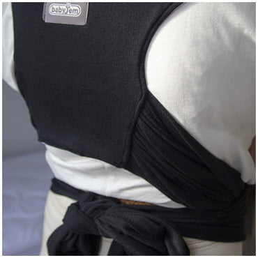 حمالة أطفال بيبي جيم باللون الأسود