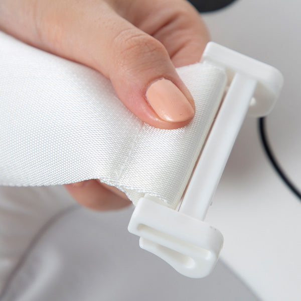 Babyjem Bath Tub Bed With Clips Foam Grey