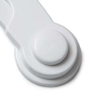 قفل غطاء بيبي جيم باللون الأبيض