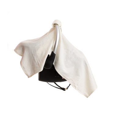 غطاء حاملة الأطفال من بيبي جيم - لون بيج فاتح